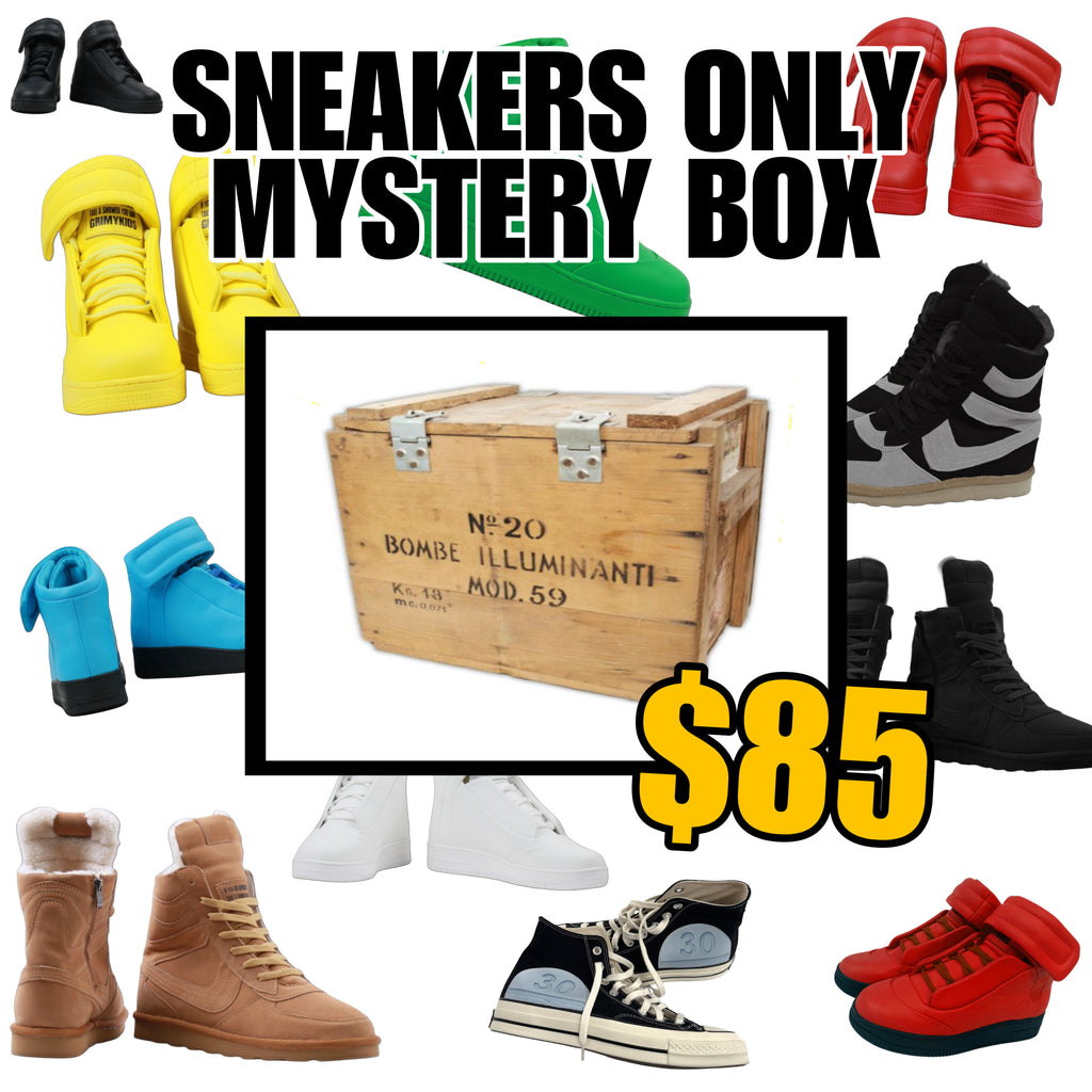 SHOES ONLY MYSTERY BOX (INCLUDES 1-2 PAIRS)